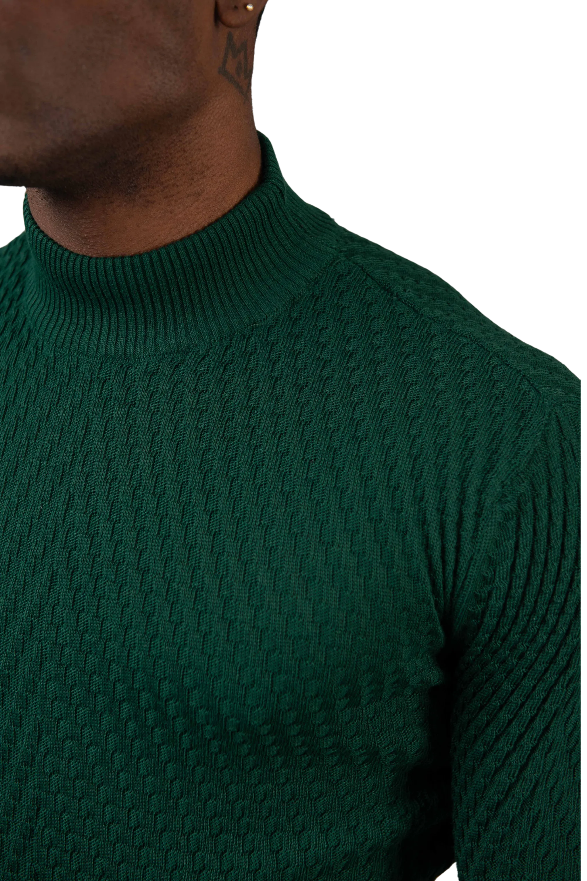 2023  Suslo Mock Neck GREEN