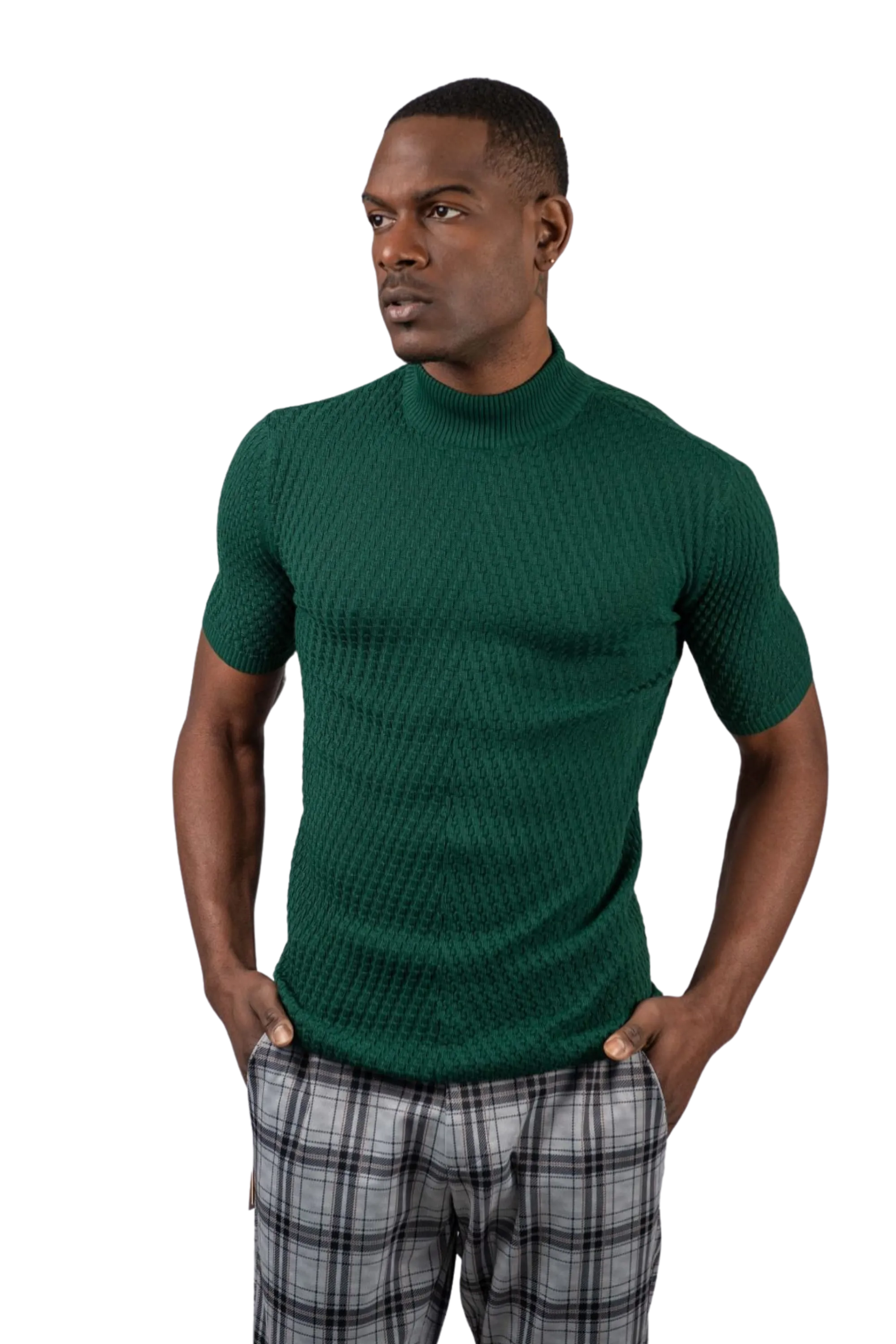 2023  Suslo Mock Neck GREEN