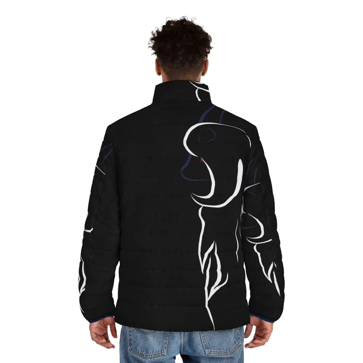 Absol Flow Puffer Jacket - Warm and Stylish Dark Type Pokémon Inspired Outerwear