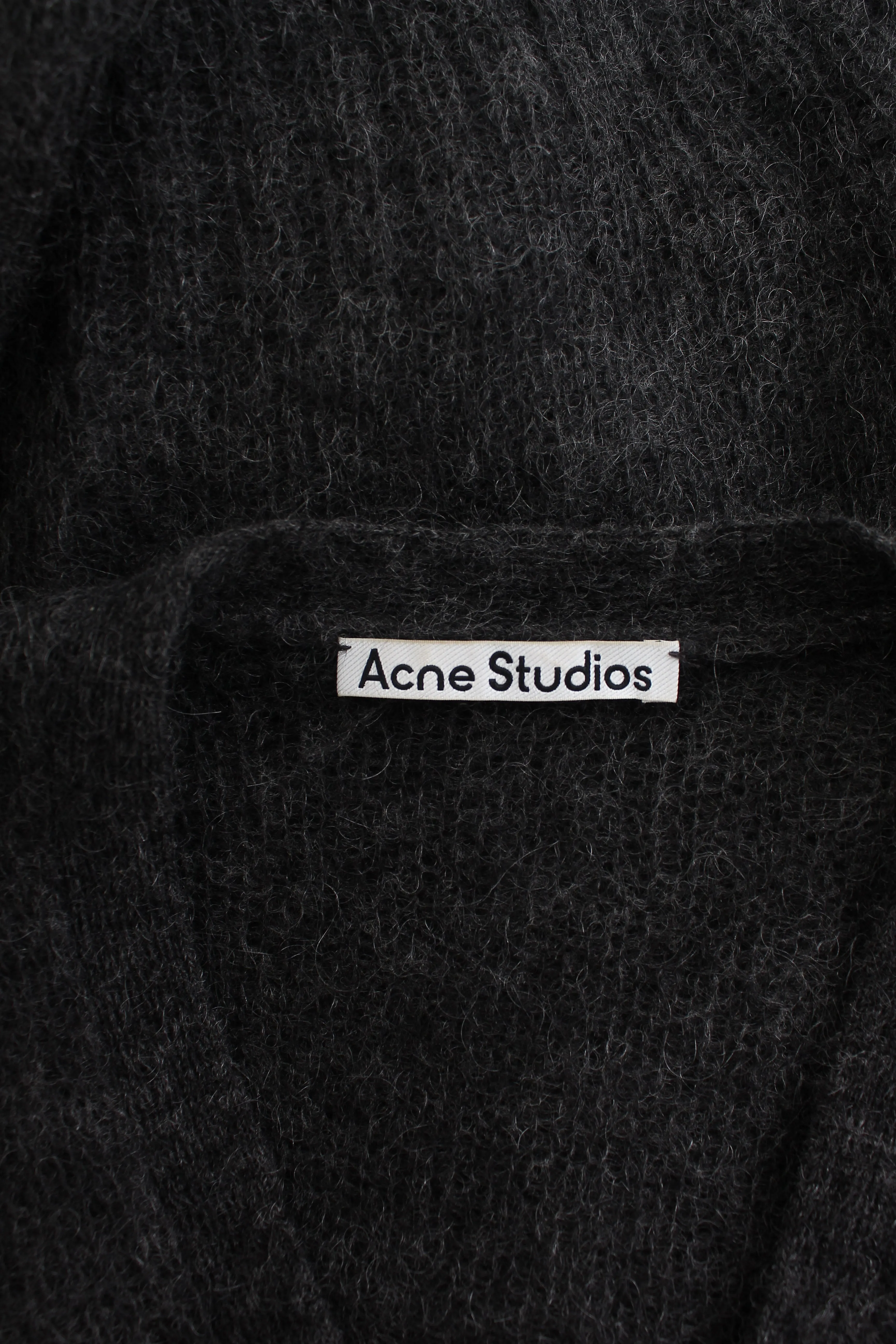 Acne Studios Mohair Cropped Cardigan