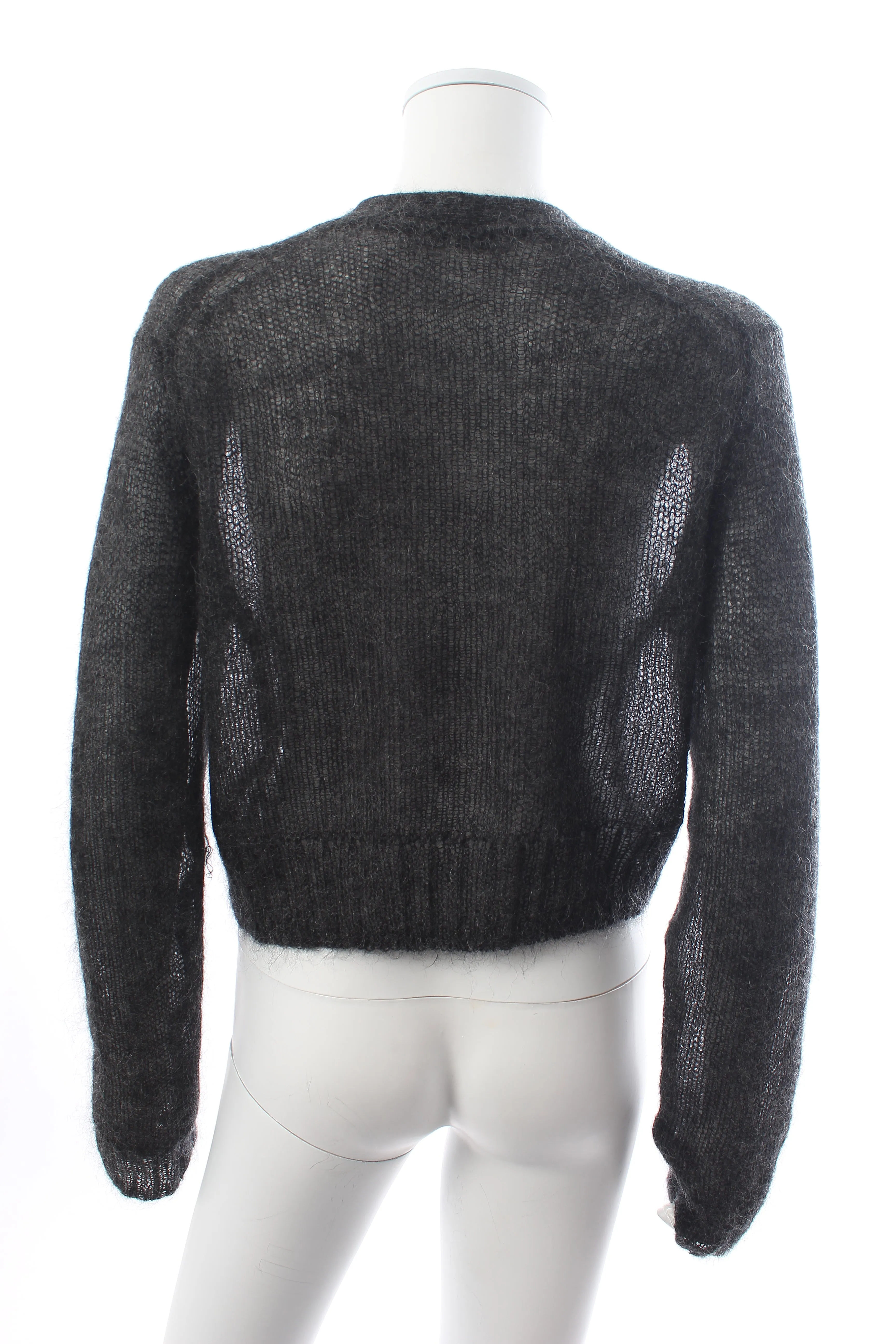 Acne Studios Mohair Cropped Cardigan