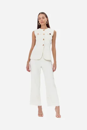 Adelyn Rae Jackie Tweed High Waist Trousers