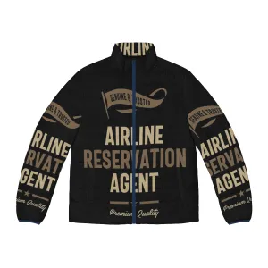 Airline Reservation Agent Puffer Jacket: Stay Warm on the Job