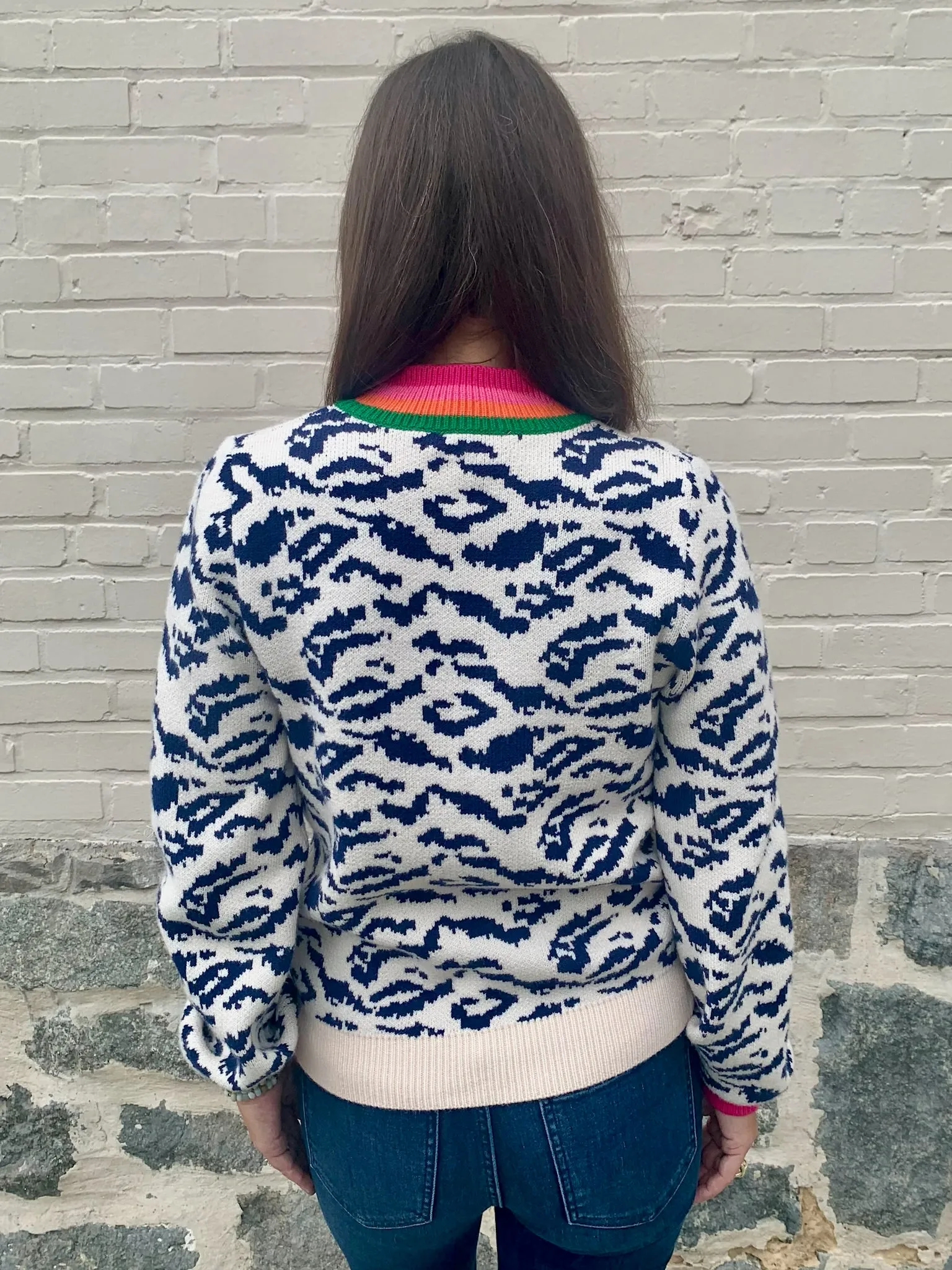 Alison Patterned Sweater