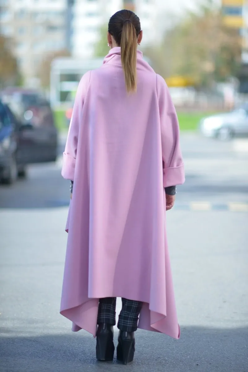 Baby Pink Winter Loose Coat RENATA