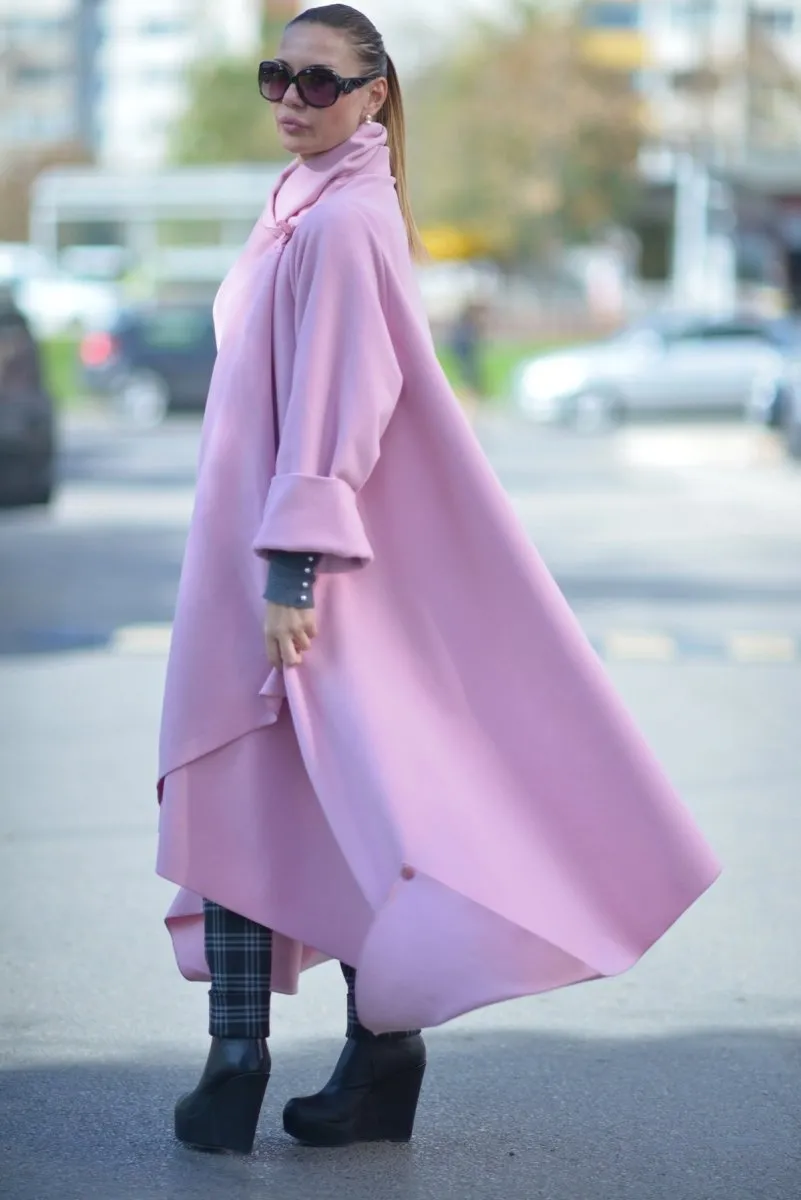 Baby Pink Winter Loose Coat RENATA