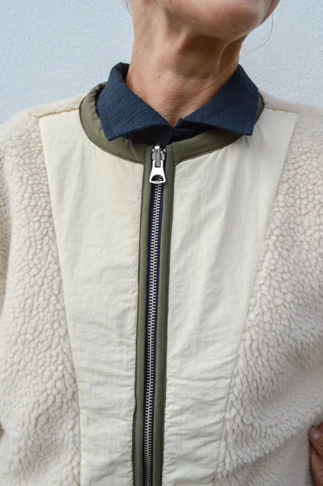 Bellerose Reversible Cream Janice Jacket