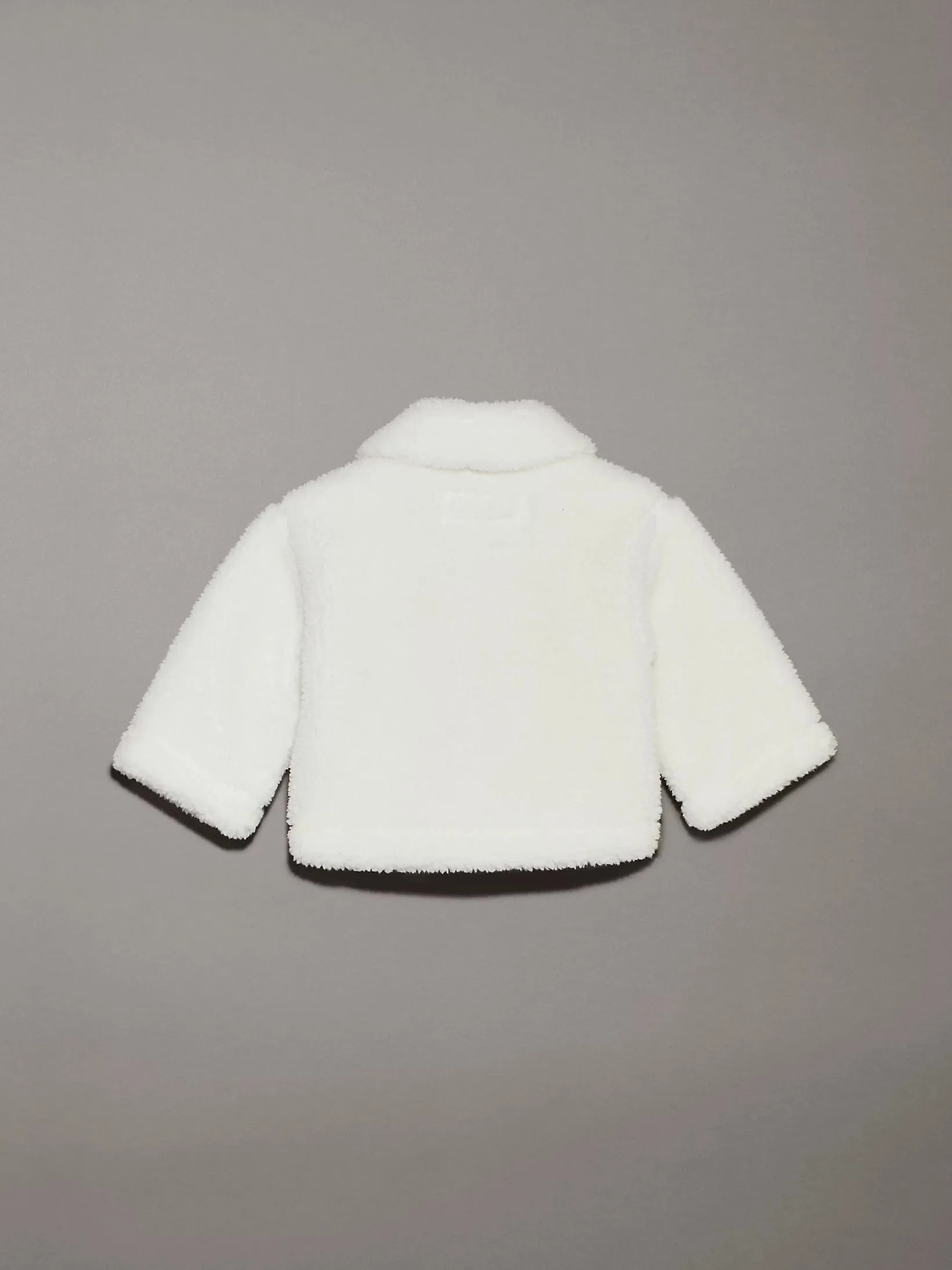 Calvin Klein - Ivory, double face Teddy Jacket