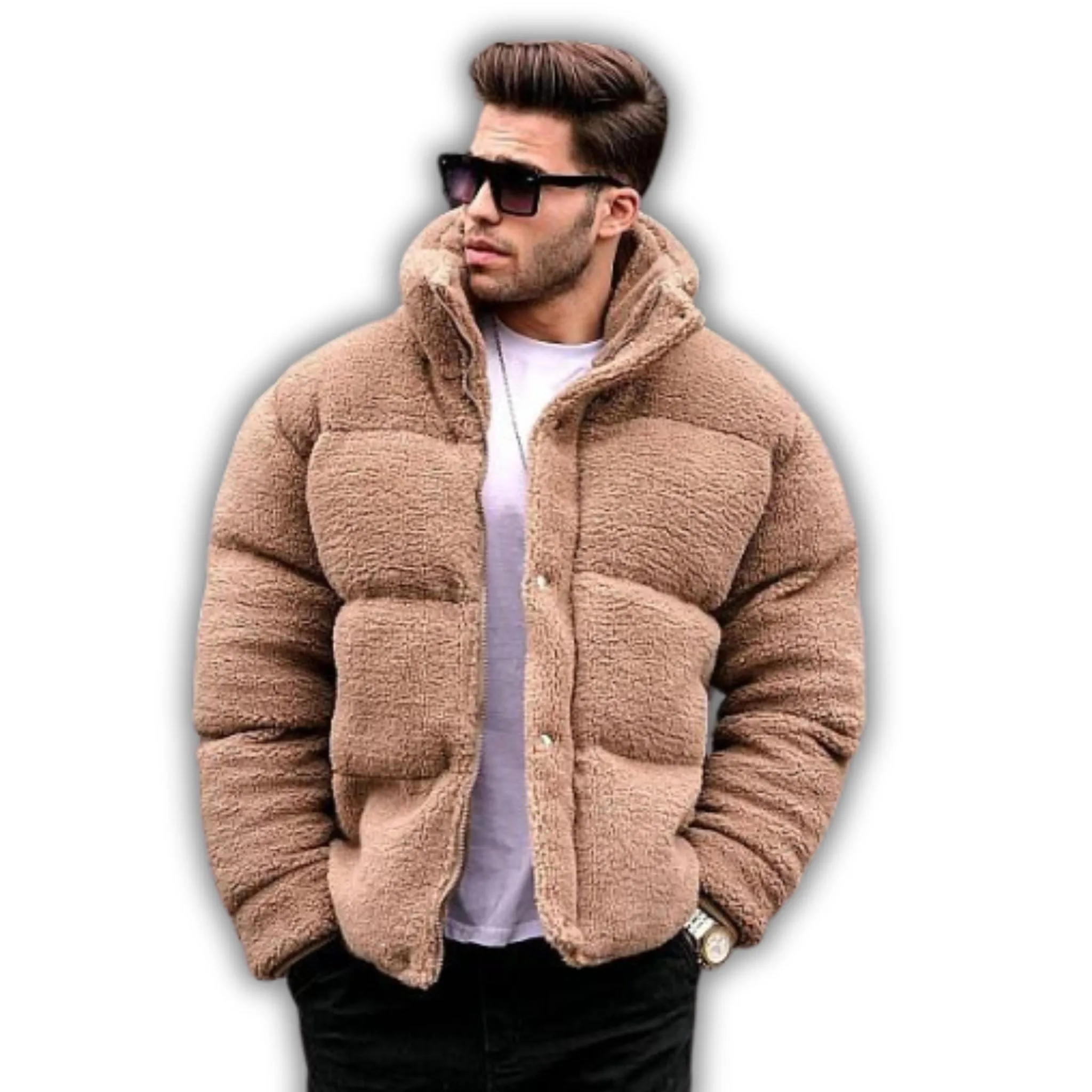 CAMEL SHERPA PUFFER