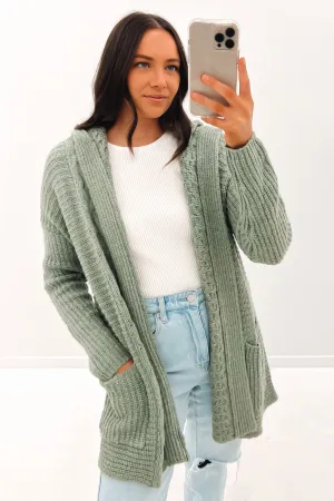 Homeward Bound II Cardigan Light Army