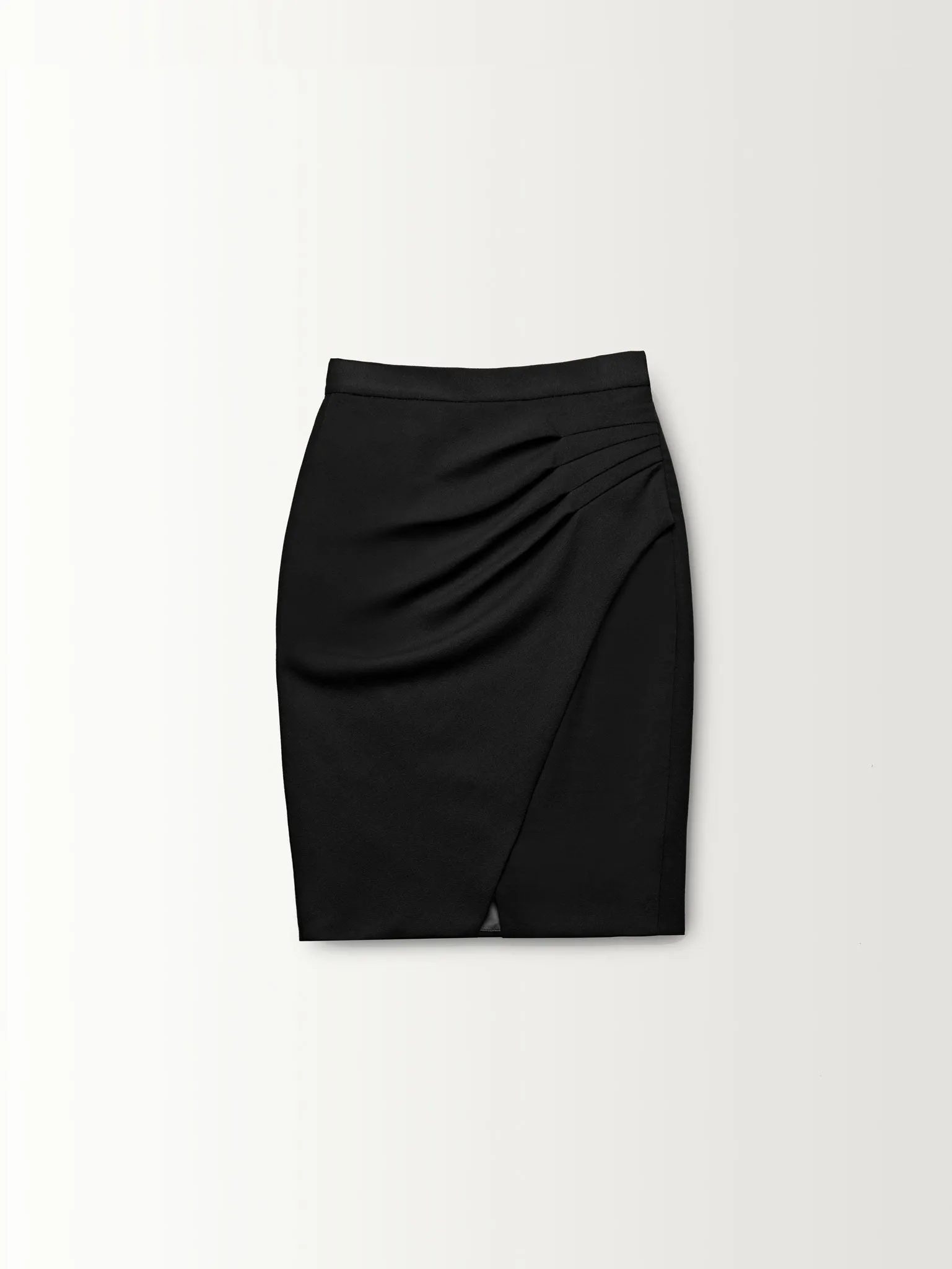 PLEATED SIDE SKIRT