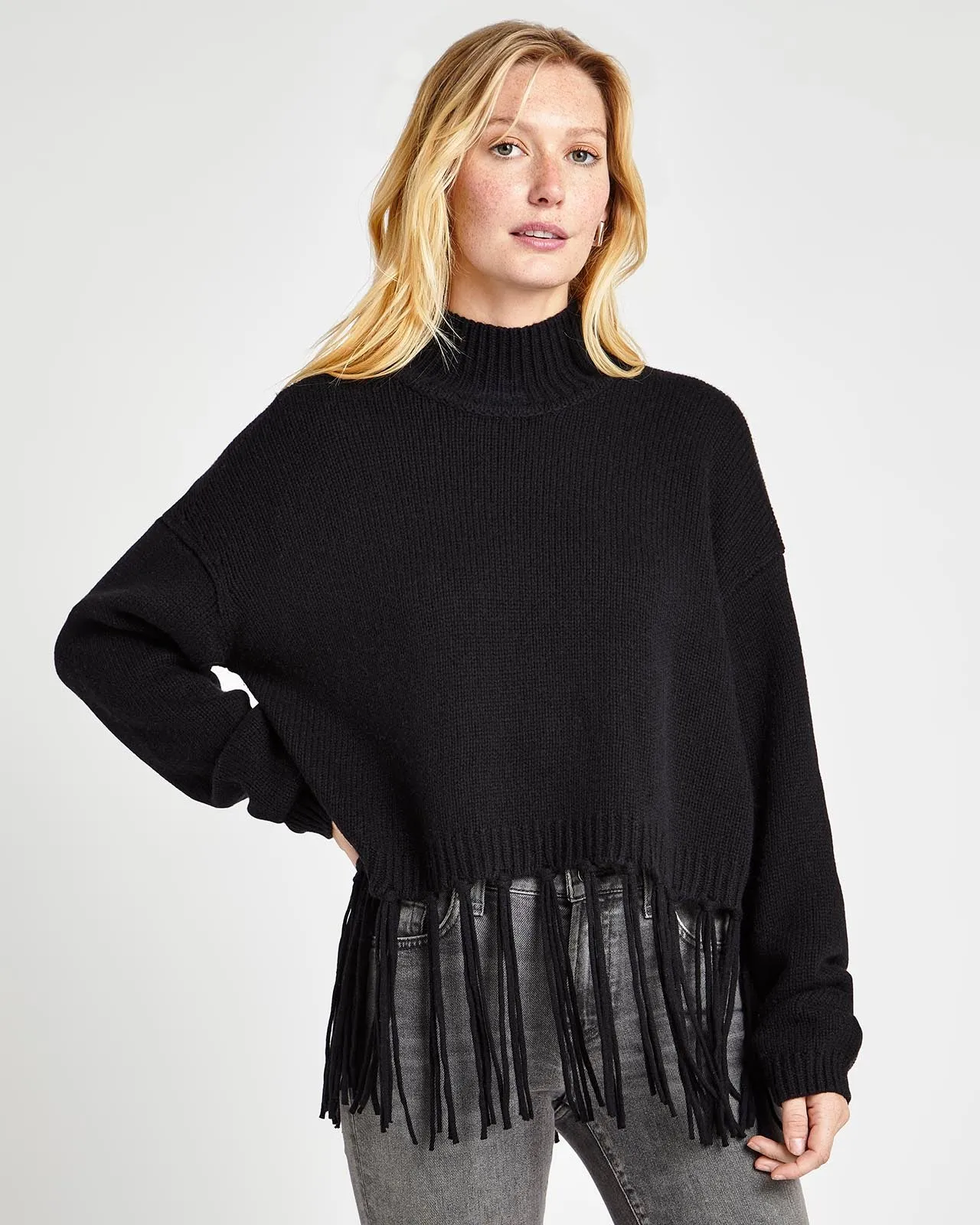 Riley Fringe Sweater