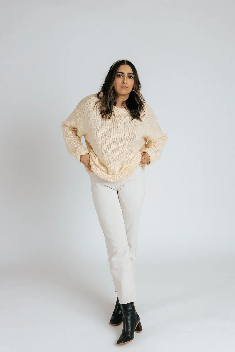 Shirley Sweater | Buttercream