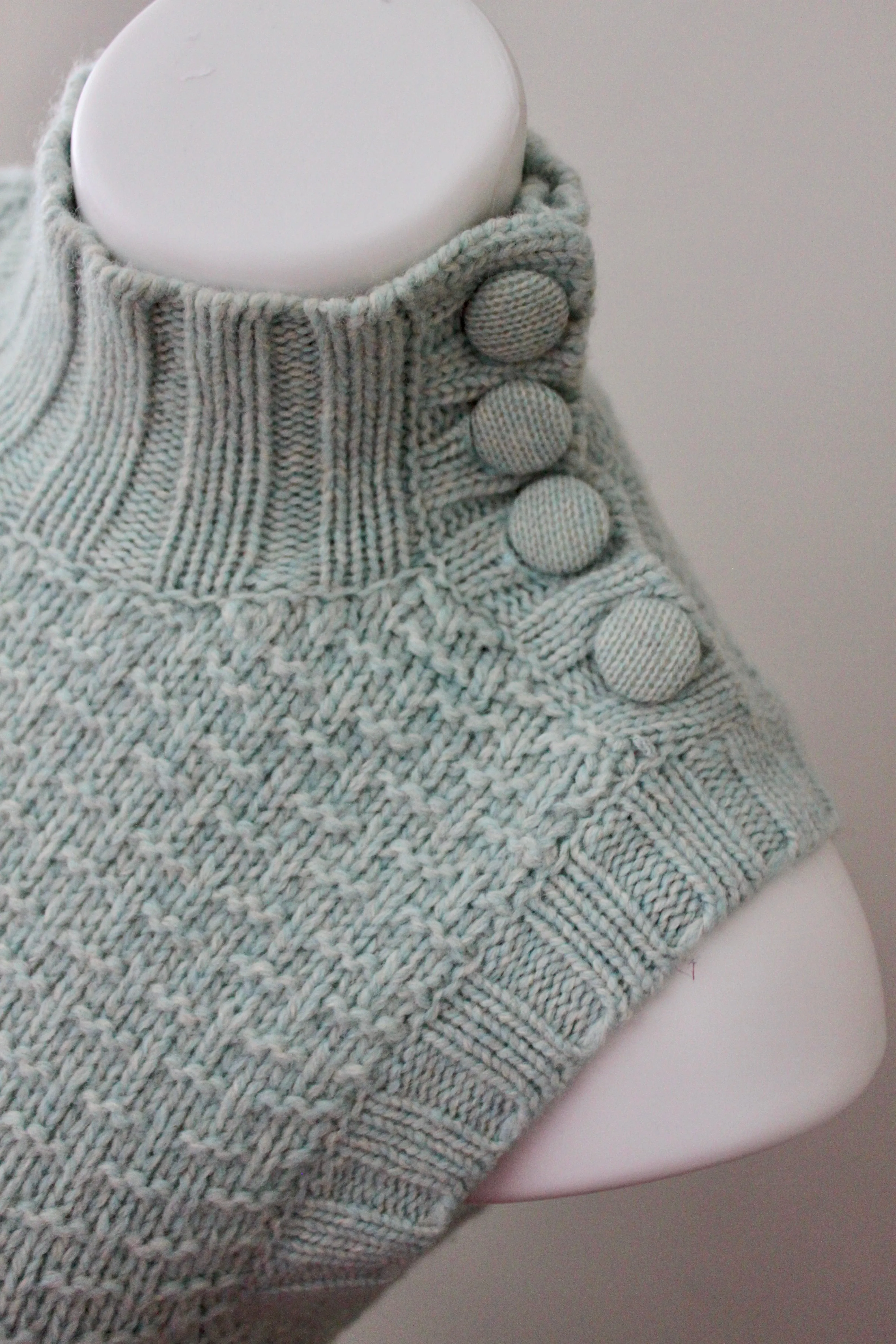 Soft Summer Dusty Sage Wool Sweater