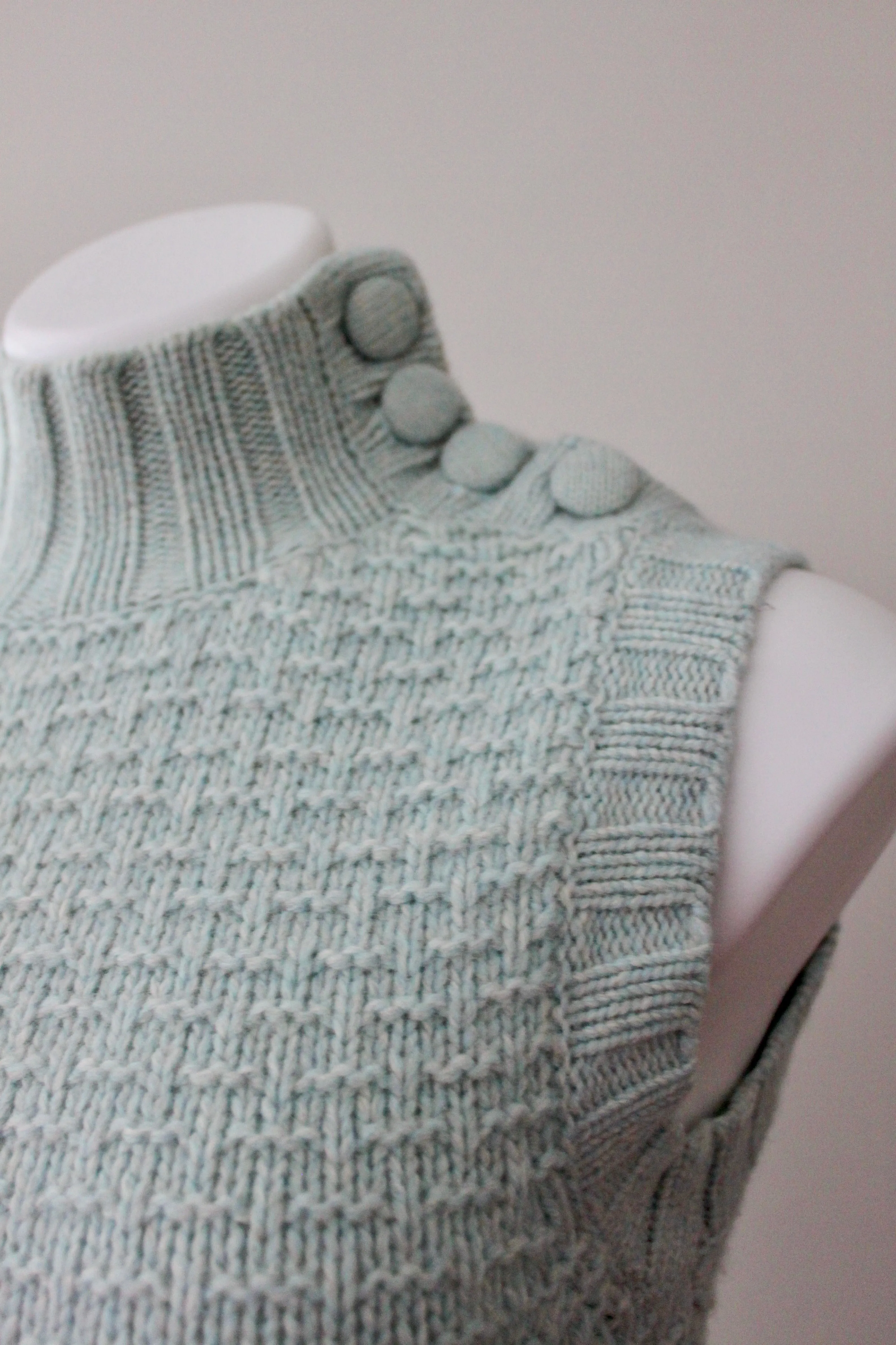 Soft Summer Dusty Sage Wool Sweater