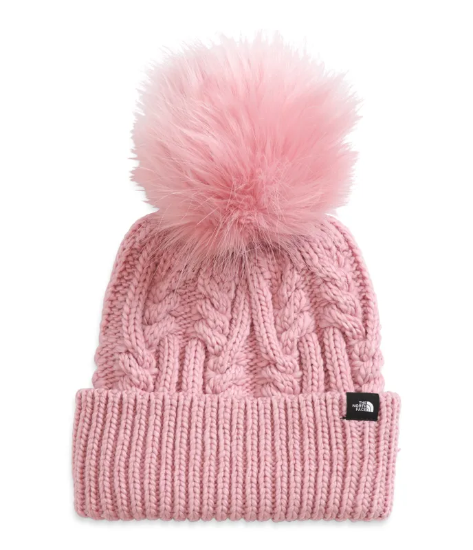 TNF-NF0A7WFL KIDS OH MEGA FUR POM BEANIE