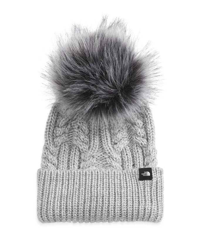 TNF-NF0A7WFL KIDS OH MEGA FUR POM BEANIE