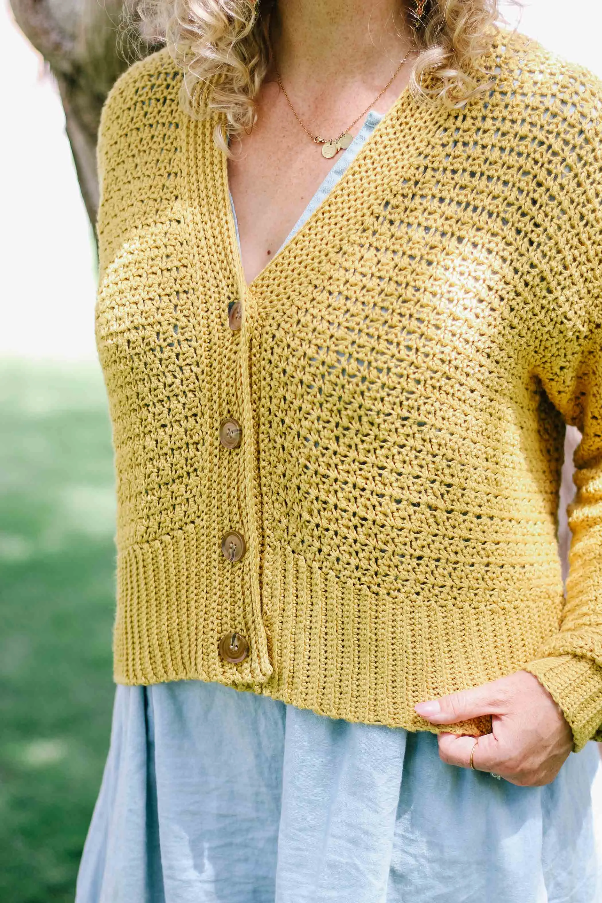 Yarrow Cardigan Crochet Pattern