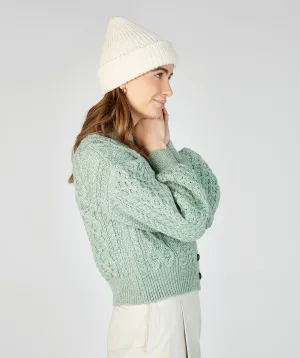 Zinnia Chunky Knit Hat Natural